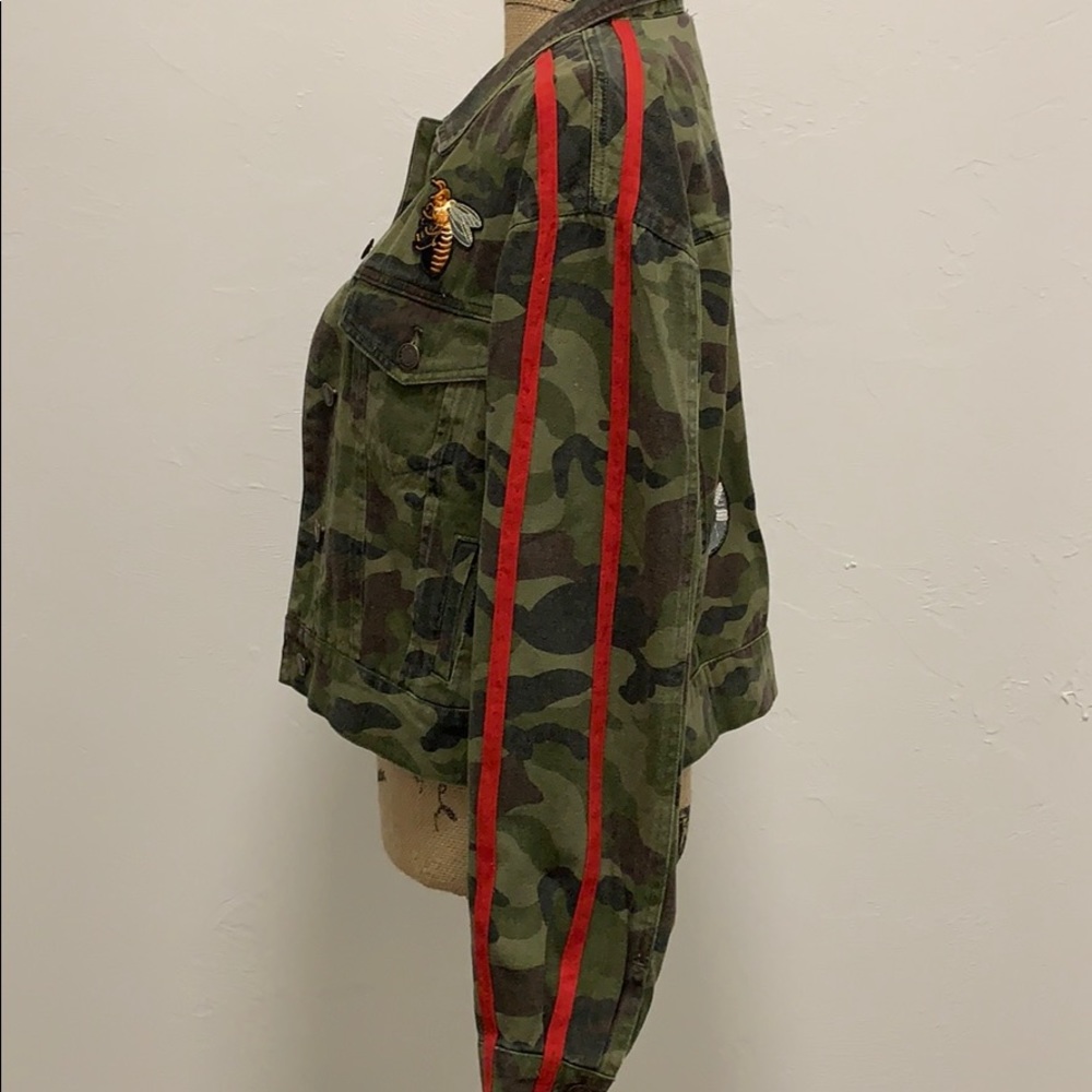 Camo Denim Jacket - Picture 5 of 8